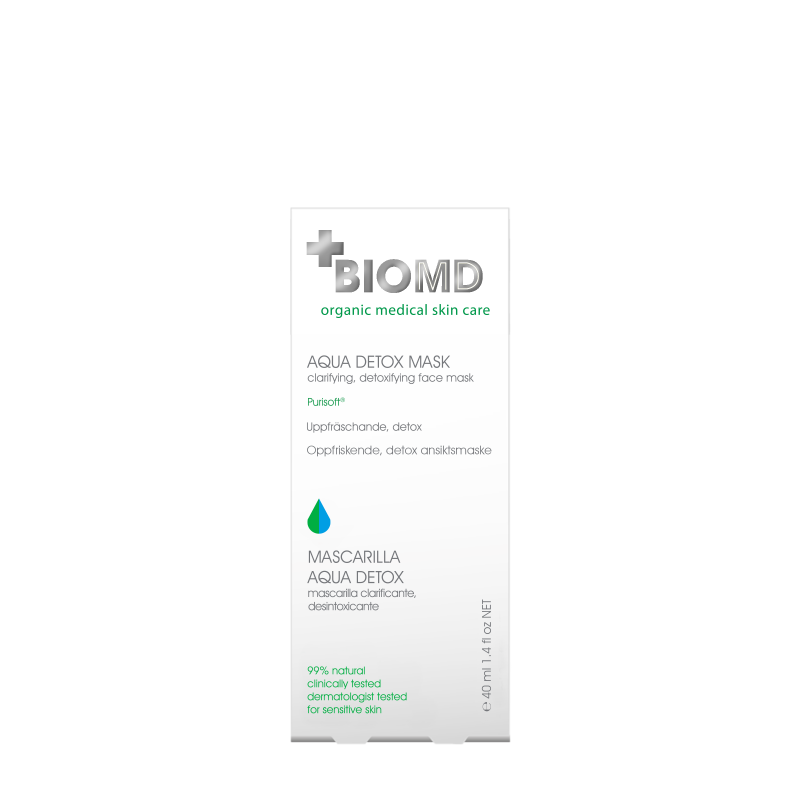 Маска для лица Aqua Detox 24h (Аква Детокс), BioMD  (Биомед), 40мл