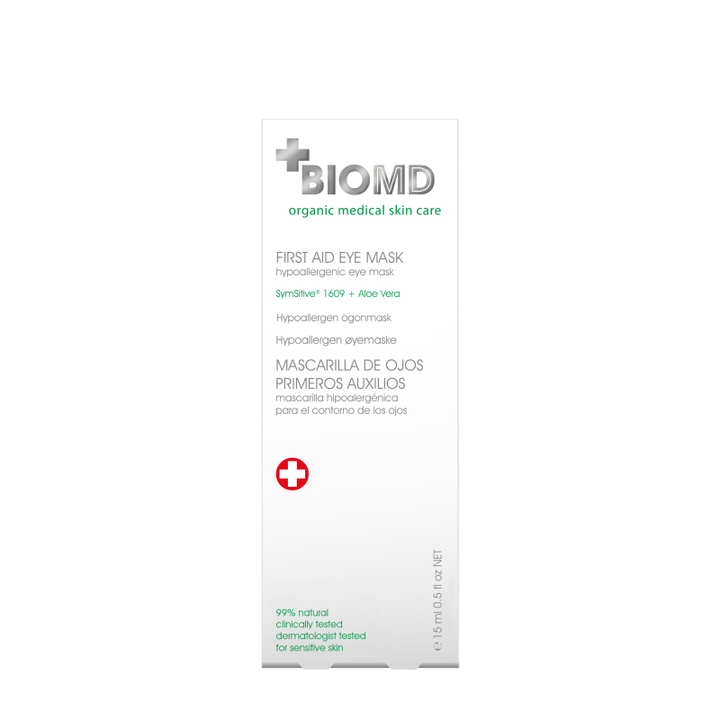 Маска для глаз (век) First Aid (Первая помощь) BIOMD (Биомед), 15 мл