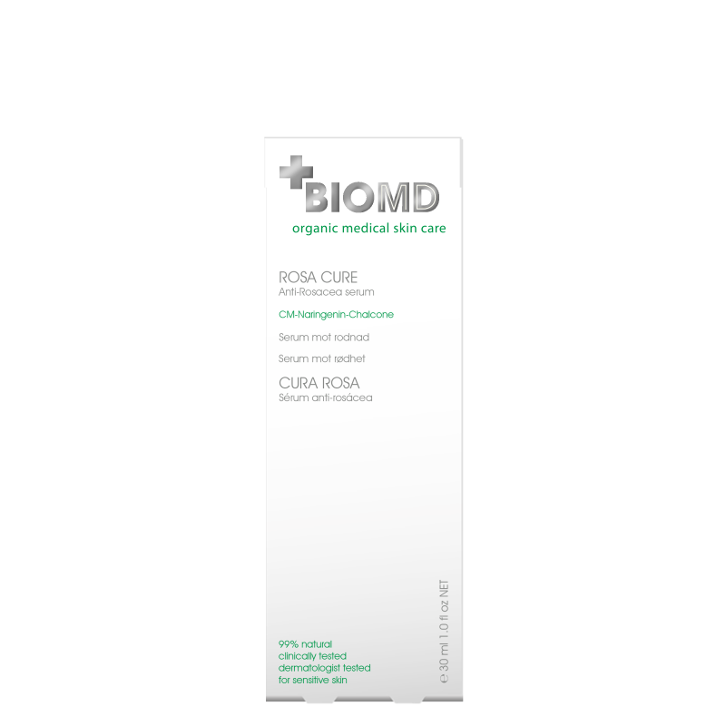 Сыворотка для ухода за кожей лица, склонной к покраснению/Rosa Cure BioMD  (Биомед), 30 мл